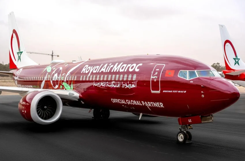  CAN 2025 : RAM dévoile un avion aux couleurs de la sélection nationale