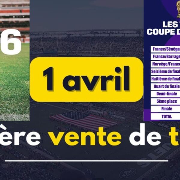 Mondial 2026 : La FIFA lance…