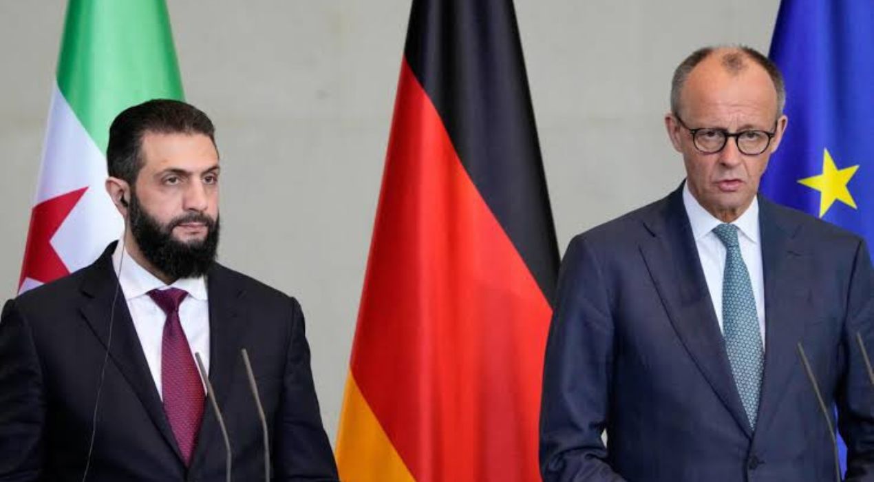 Allemagne : Merz veut le retour de 80 % des réfugiés syriens après la visite d&rsquo;Al-Charaa