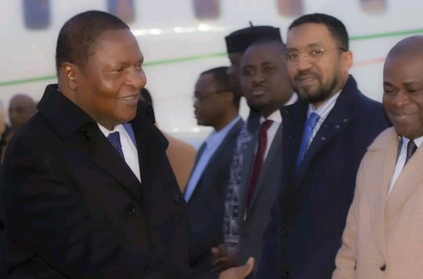  Moscou : le Président Touadéra reçu par Vladimir Poutine pour une visite de travail