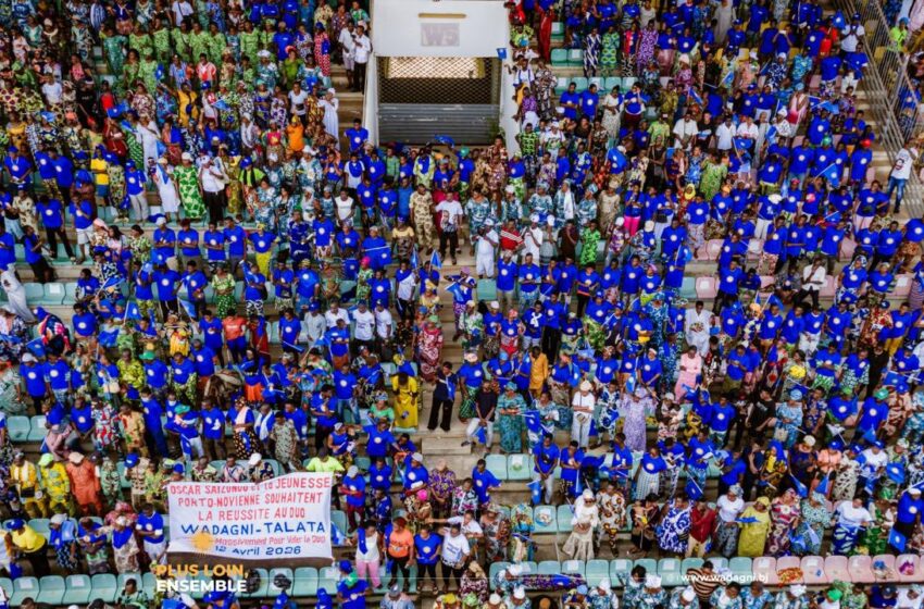  Présidentielle 2026 au Bénin : Porto-Novo s’embrase pour Wadagni/Talata avant le scrutin