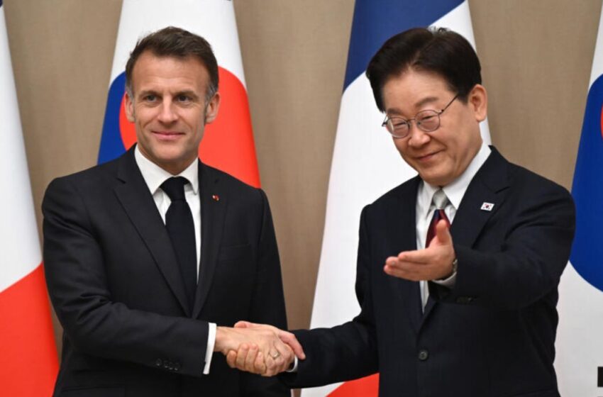  Macron en Corée du Sud : Séoul invitée au G7 et au partenariat stratégique global