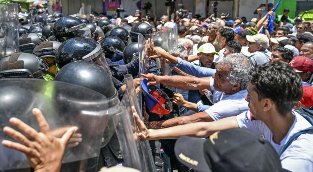 Venezuela : Manifestation à Caracas pour des salaires dignes