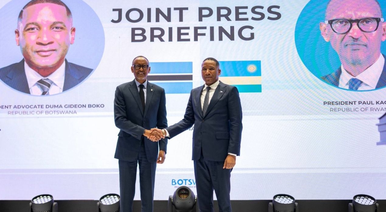 Paul Kagame renforce les liens économiques avec le Botswana