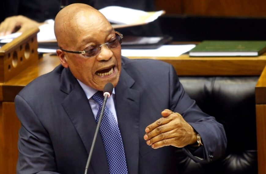 Afrique du Sud : Jacob Zuma…