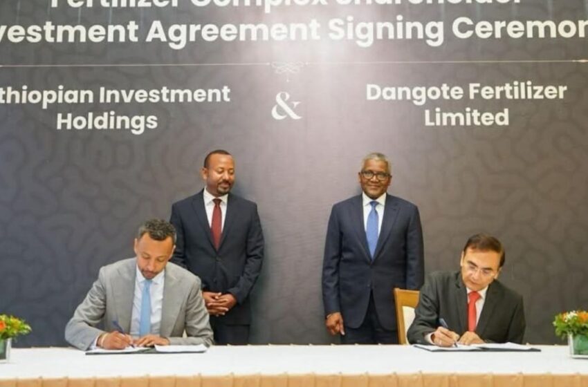 Dangote renforce son méga projet d’engrais en Éthiopie