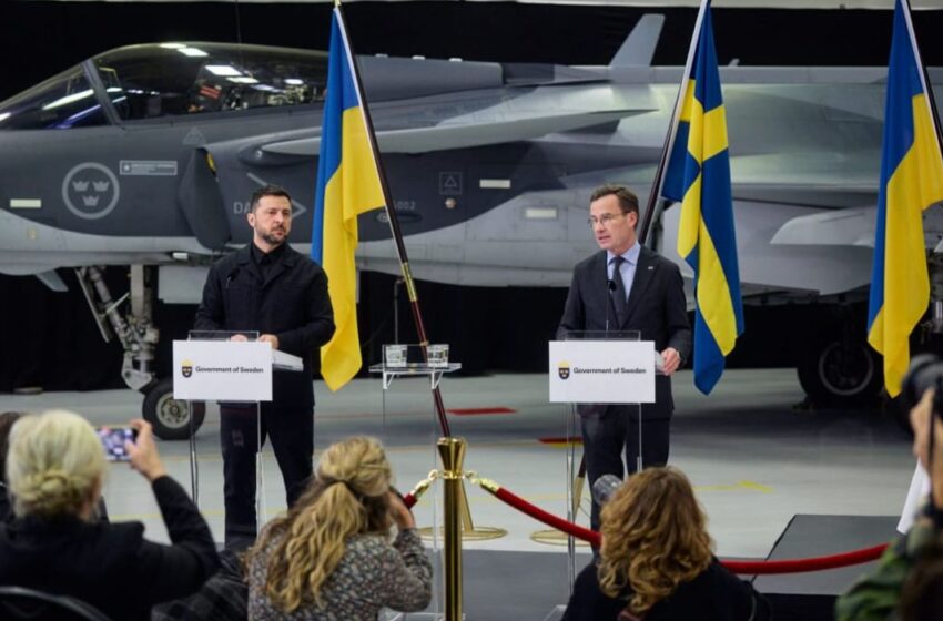  La Suède renforce l’aviation militaire ukrainienne avec les Gripen