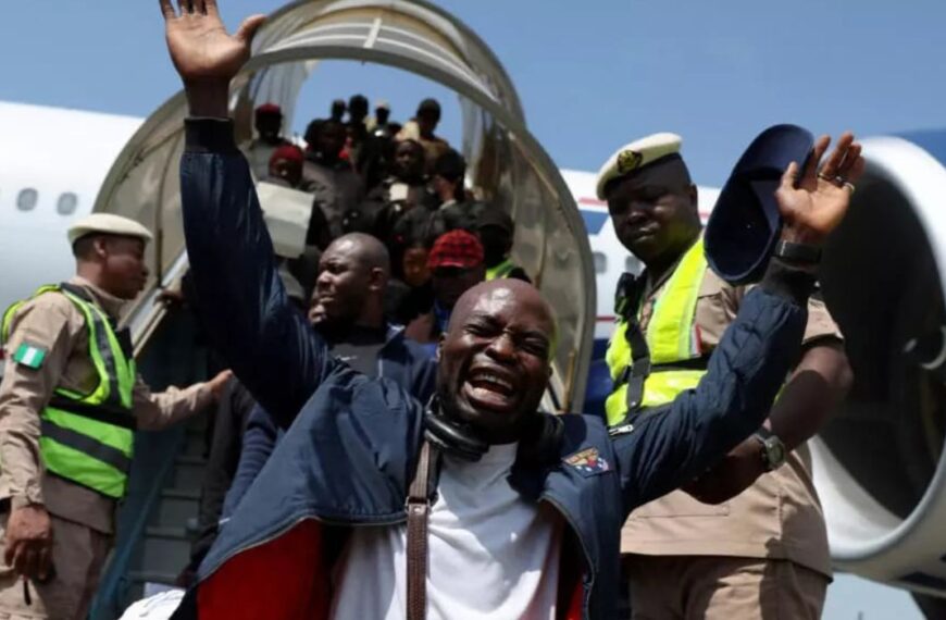 Afrique du Sud : 258 Nigérians rapatriés…