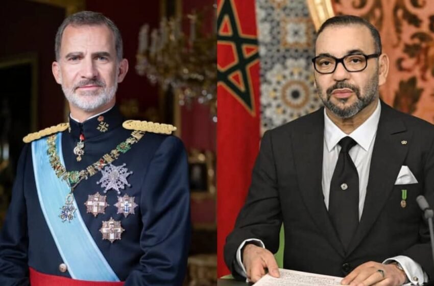  Mohammed VI félicite Felipe VI après le sacre mondial de l’Espagne