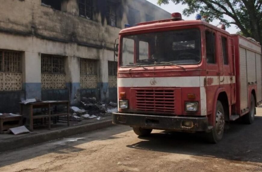 Kinshasa : Les pompiers sans camions…