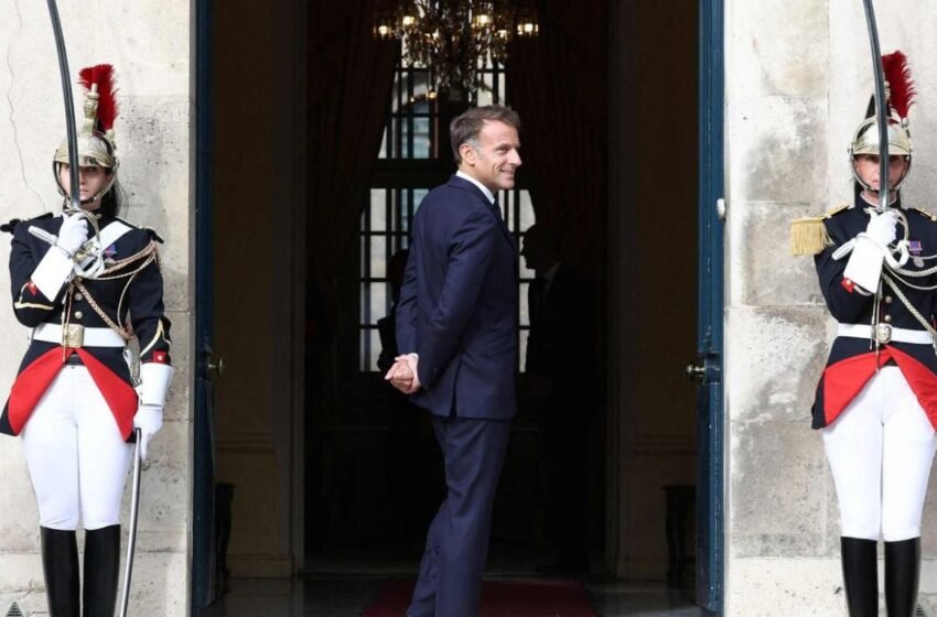  Macron convie les chefs de parti sur les crises mondiales