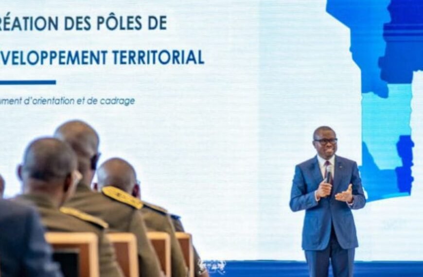 Bénin : Les Pôles territoriaux passent…