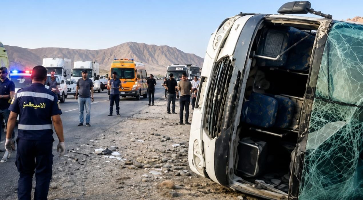 Sinaï en Égypte : 22 morts dans un accident d&rsquo;autocar