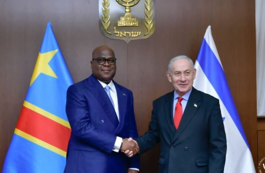 RDC-Israël : Tshisekedi scelle un partenariat stratégique