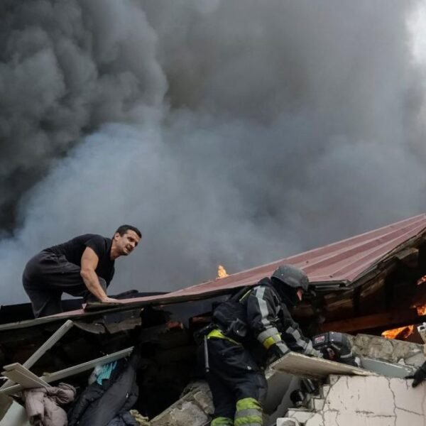 Moscou : Attaque massive de 650…