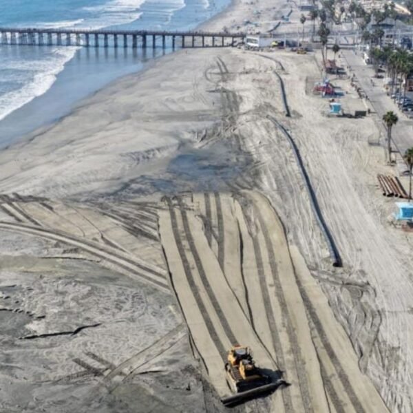 Californie : Une onde océanique…
