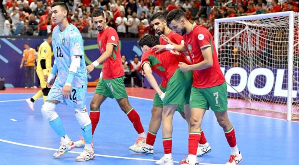 Futsal africain : Les Lions de l’Atlas à un pas du sacre
